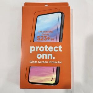 Onn Glass Screen Protector for The Samsung Galaxy S23+ 5G. Brand New